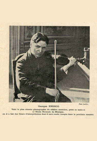 139 de ani de la nașterea lui George Enescu